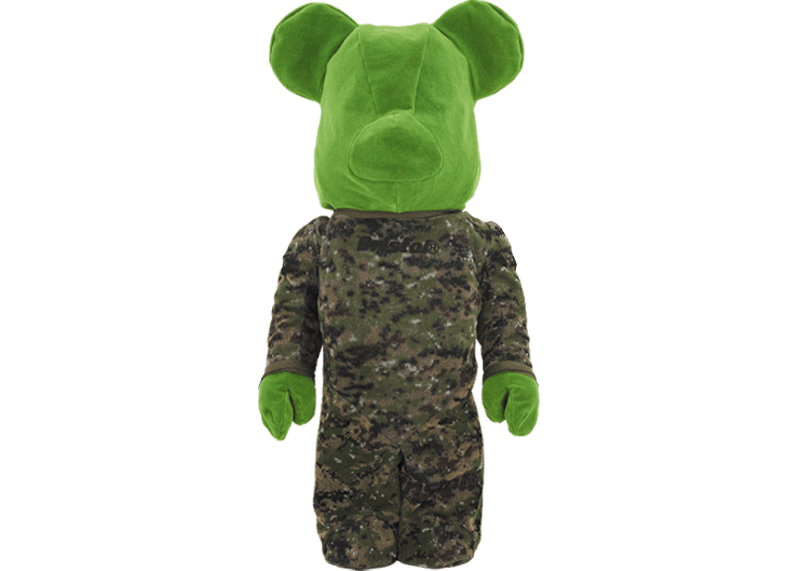 Bearbrick READYMADE x FCReal Bristol 1000% Green