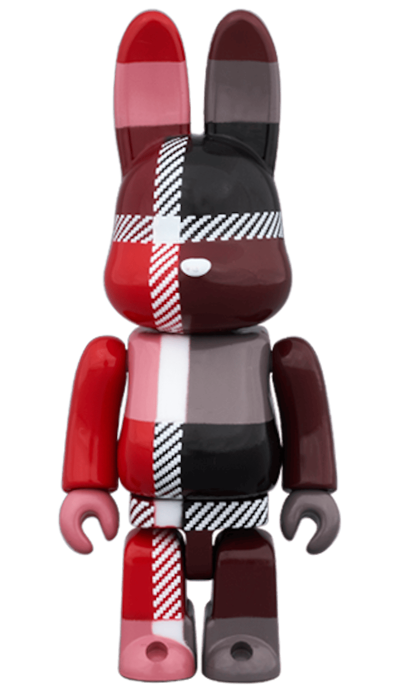 Bearbrick Rabbrick BLUE LABEL CRESTBRIDGE 100%