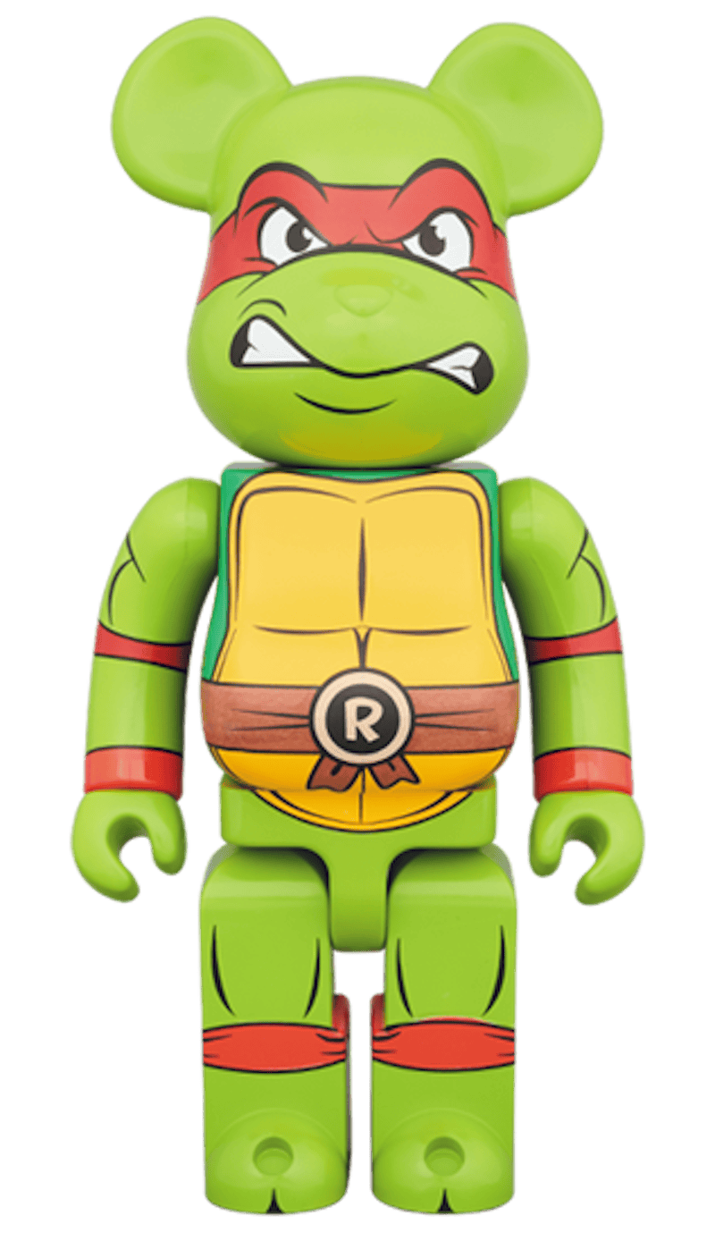 Bearbrick Raphael 100% & 400% Set Green