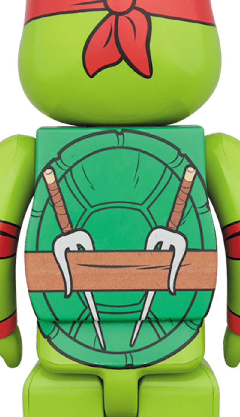 Bearbrick Raphael 100% & 400% Set Green