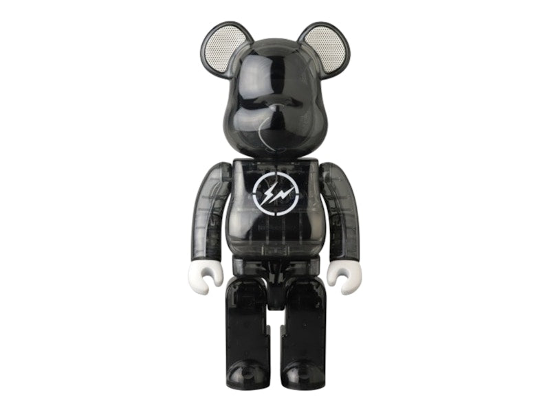 Bearbrick Rinaro Fragment Audio Portable Bluetooth Speaker 400% Black