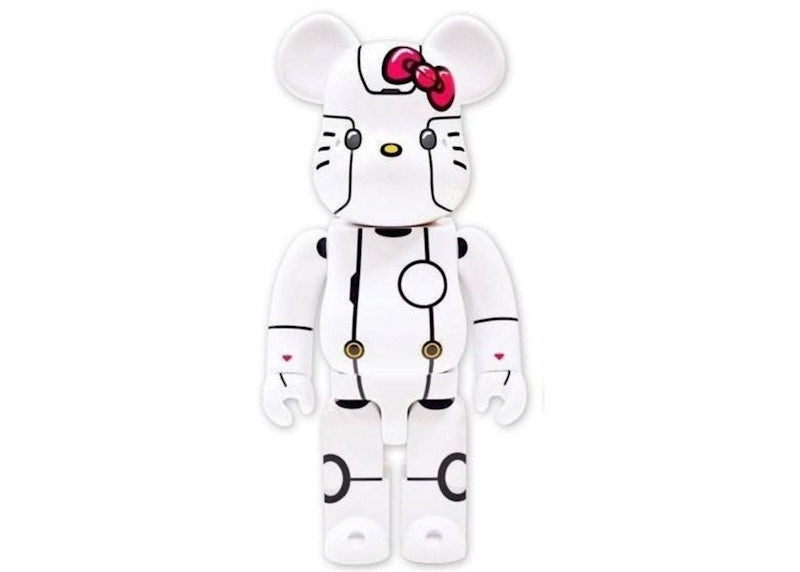 Bearbrick Robot Hello Kitty 1000% White