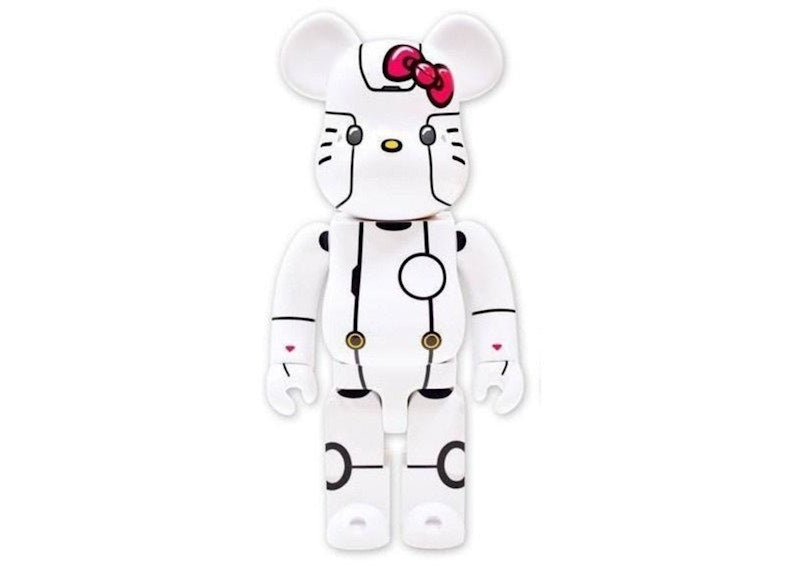Bearbrick Robot Hello Kitty 400% White