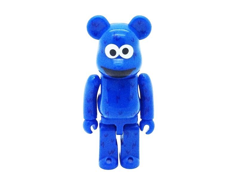 Bearbrick Series 32 Sesame Street Cookie Monster (Opened Blind Box & Card Included) 100%