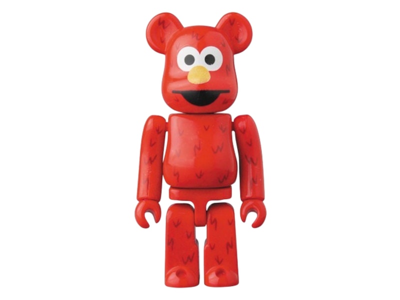 Bearbrick Series 32 Sesame Street Elmo (Opened Blind Box & Card Included) 100%
