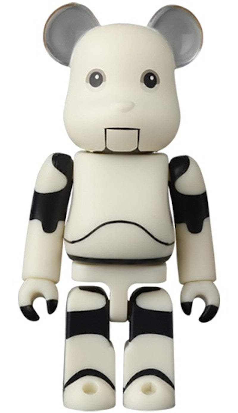 Bearbrick Series 44 Artist Junk Head Animation 100% (Opened Blind Box & Card Included)