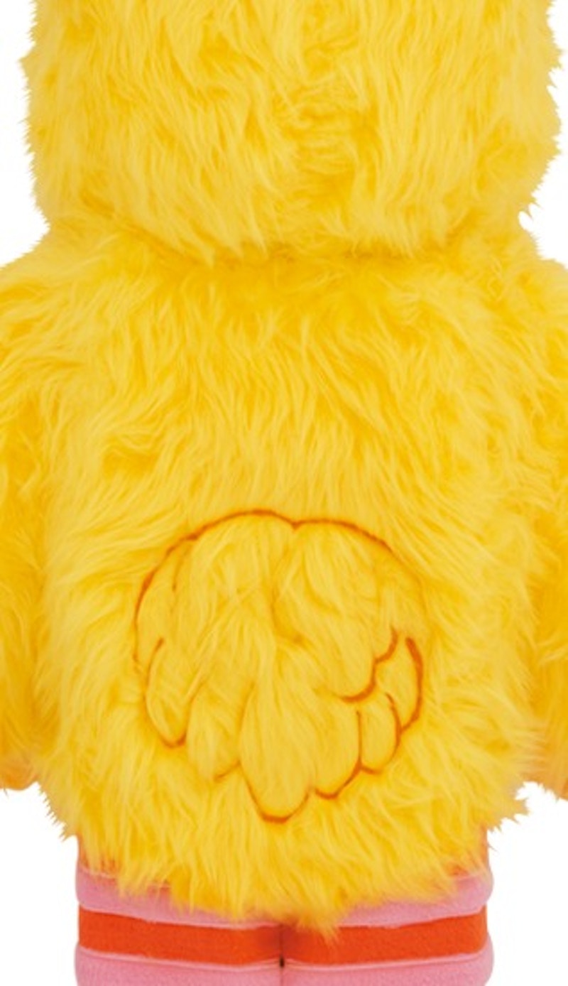 Bearbrick Sesame Street Big Bird Costume 1000%
