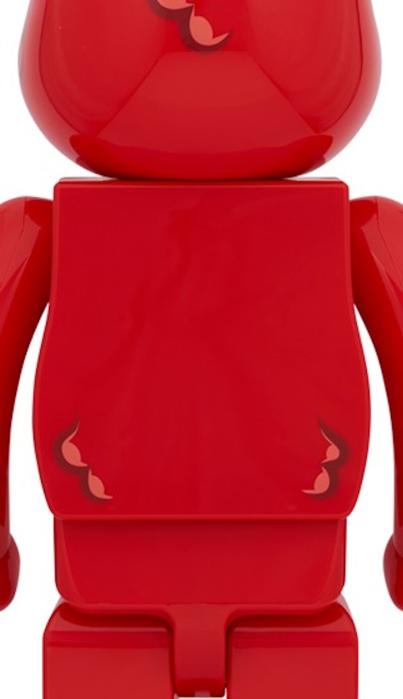 Bearbrick Sesame Street Coin Parking Delivery Elmo 1000%