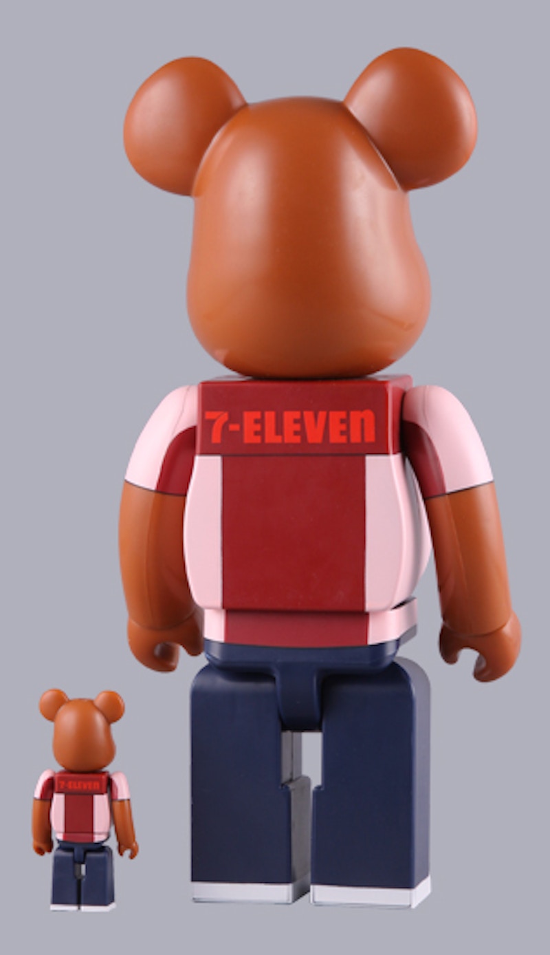 Bearbrick Seven Eleven 100% & 400% Set Muti