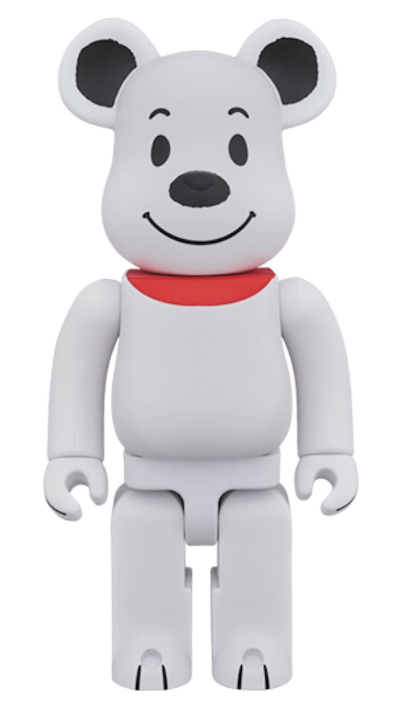 Bearbrick Snoopy 400% White