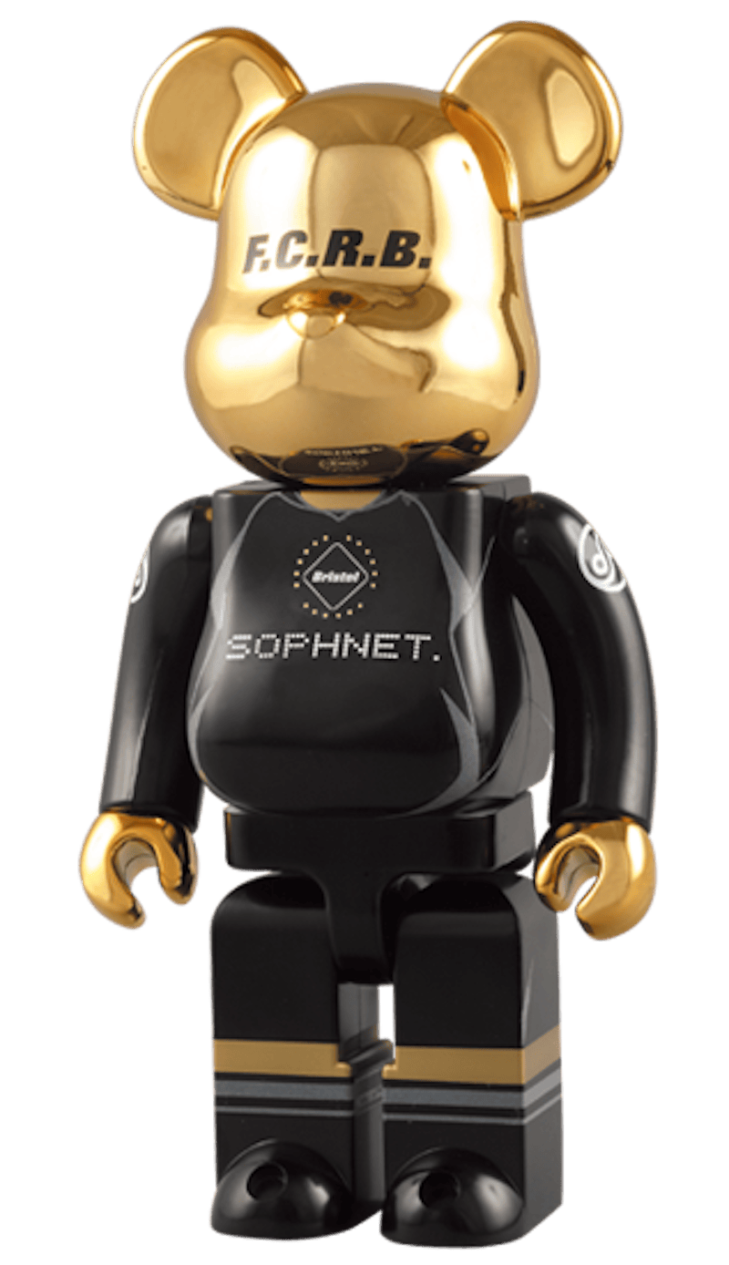 Bearbrick Sophnet x FCRB 400% Black