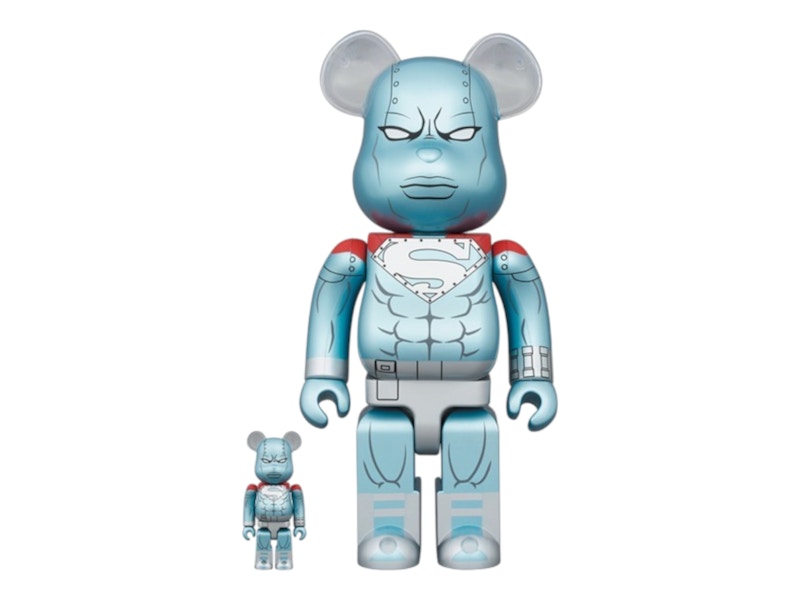 Bearbrick Steel 100% & 400% Set