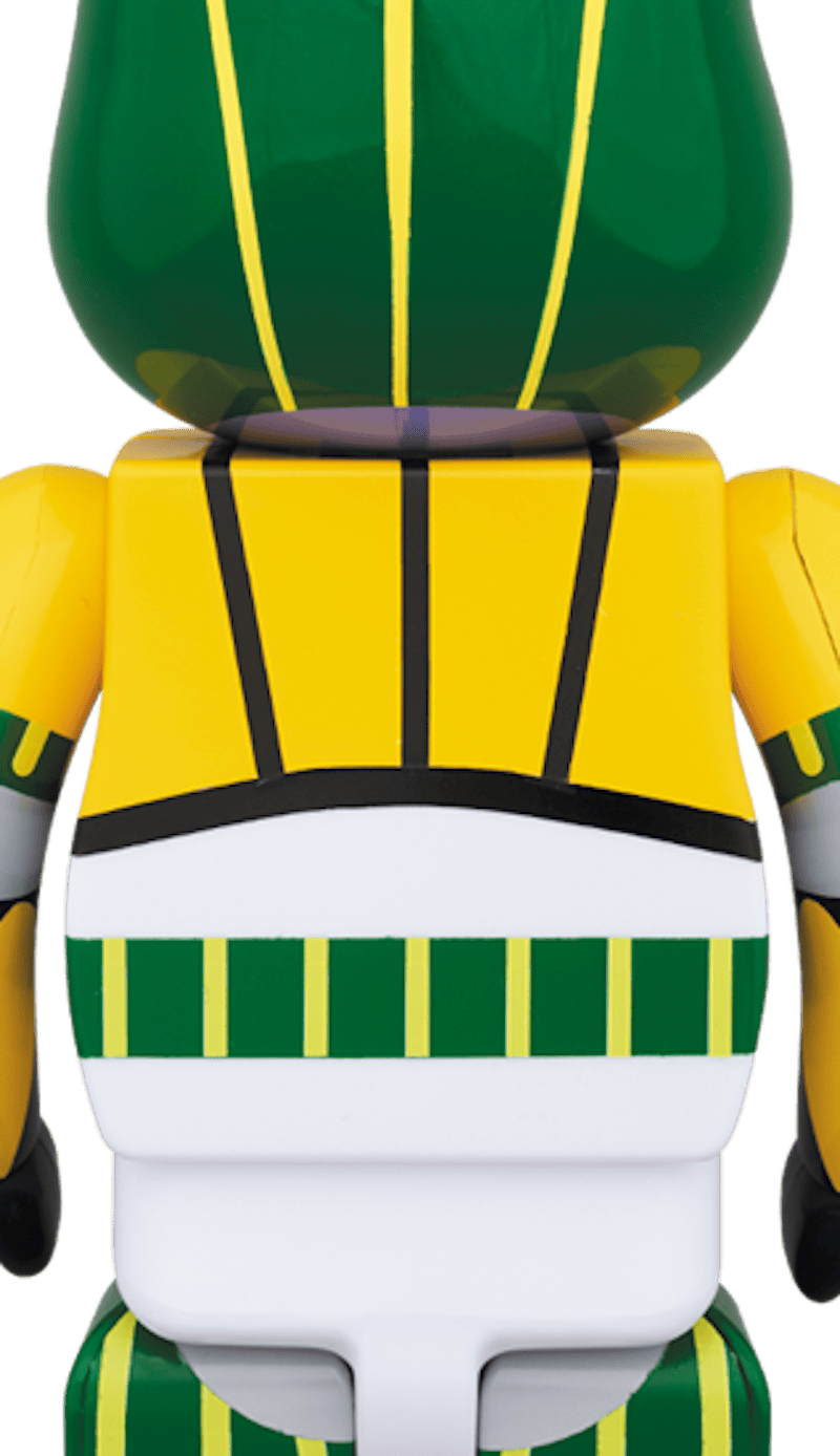 Bearbrick Steel Zeig 400% Green
