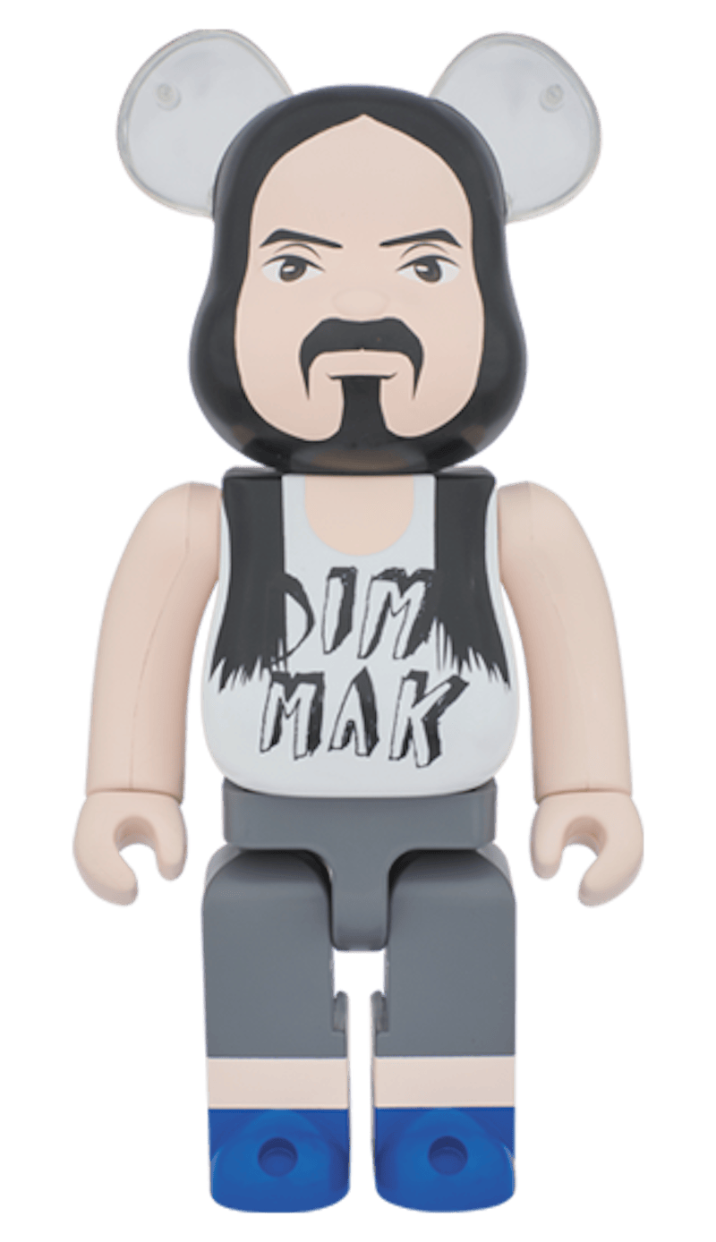 Bearbrick Steve Aoki 400% Beige