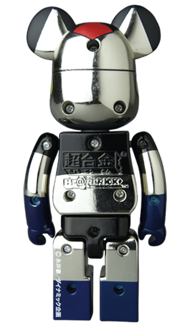 Bearbrick Superalloy Great Mazinger (Plating Version) 200%