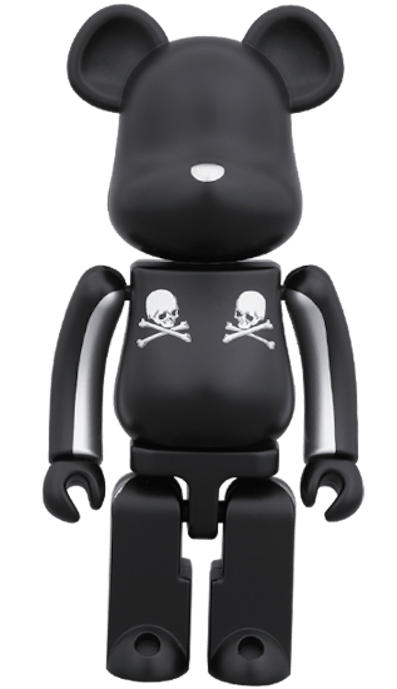 Bearbrick Superalloy Mastermind Japan 2 Pack (Silver Stripe & Chrome Gold) 200% Multi