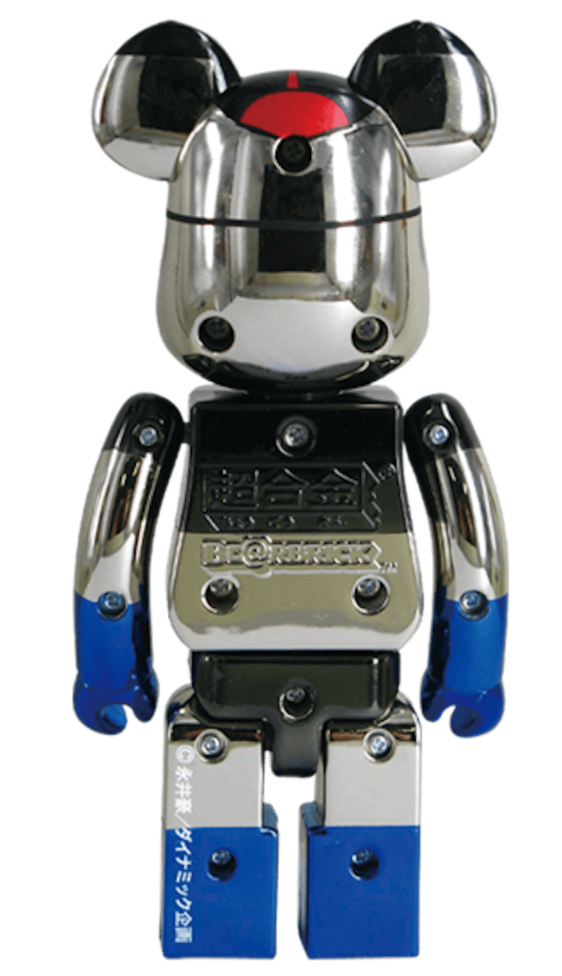 Bearbrick Superalloy Mazinger Z (Plating Version) 200%