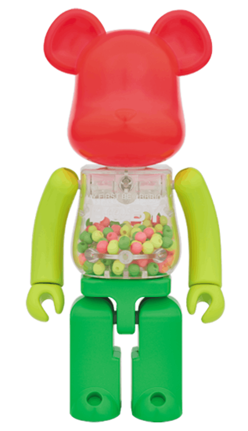 Bearbrick Superalloy My First Bearbrick 200% Neon