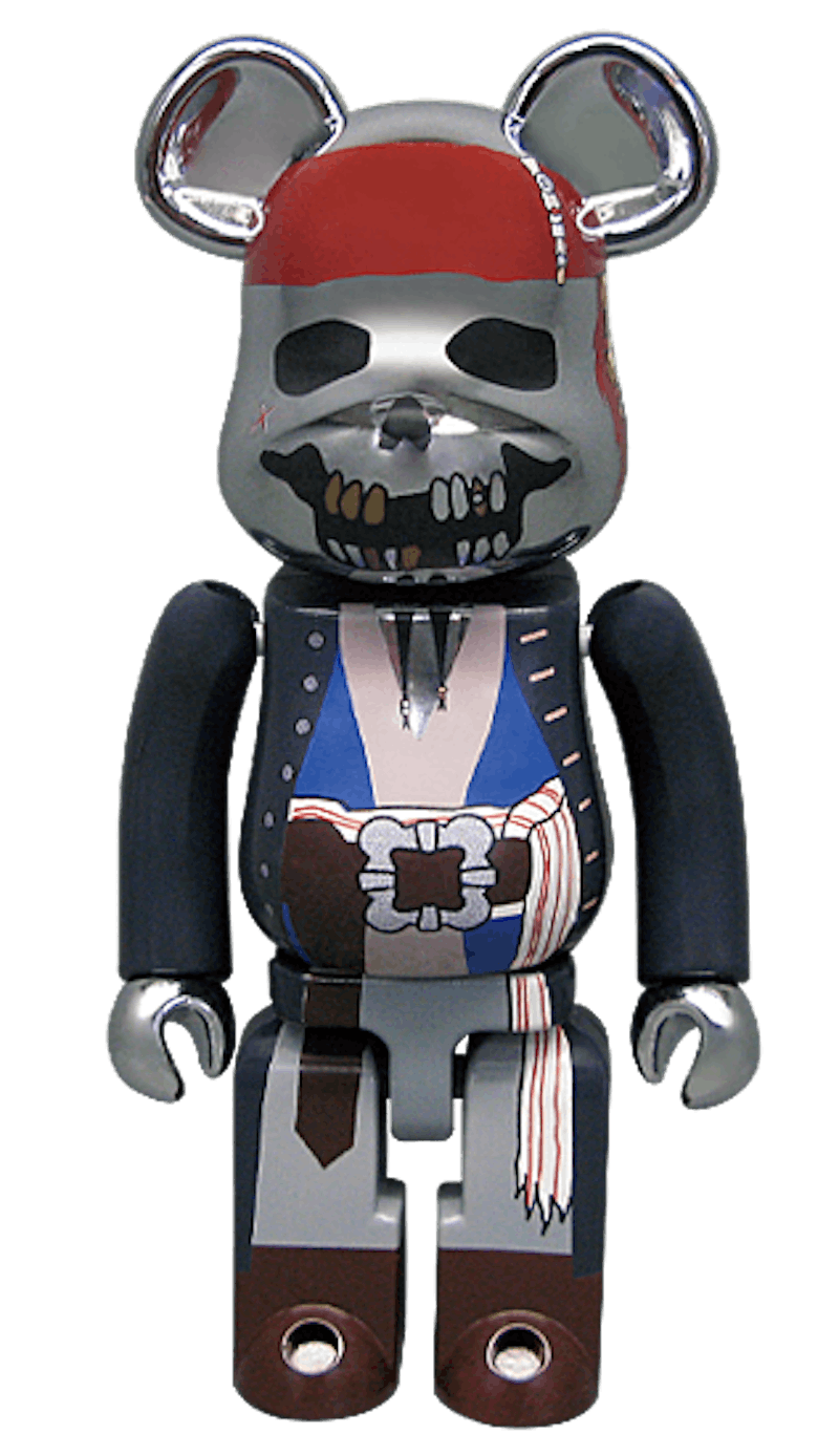 Bearbrick Superalloy Pirates of the Caribbean 200%