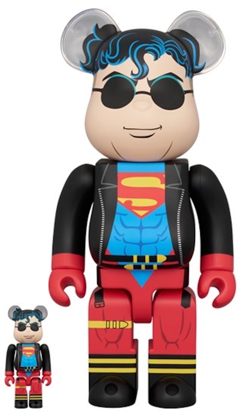 Bearbrick Superman Superboy 100% & 400% Set