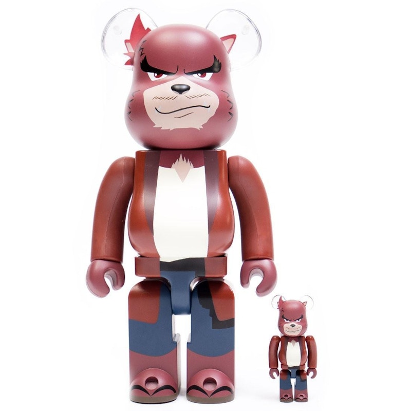 Bearbrick The Boy And The Beast Kumatetsu 100% & 400% Set