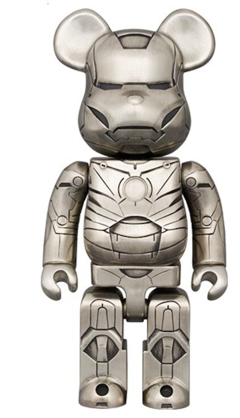 Bearbrick The Infinity Saga Royal Selangor Iron Man Mark II 400%