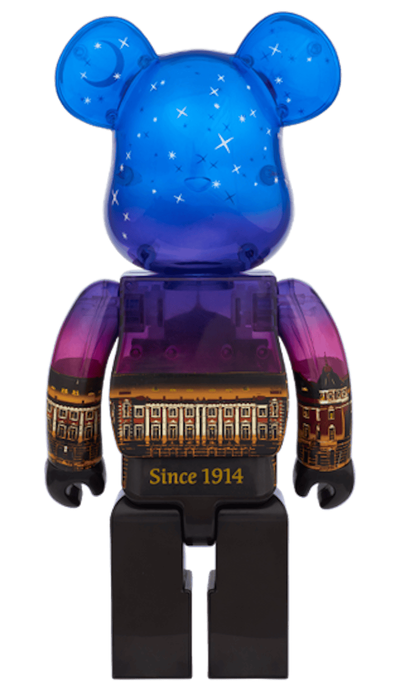 Bearbrick Tokyo Station Marunouchi Station Building Model Night Ver. 400% Multi