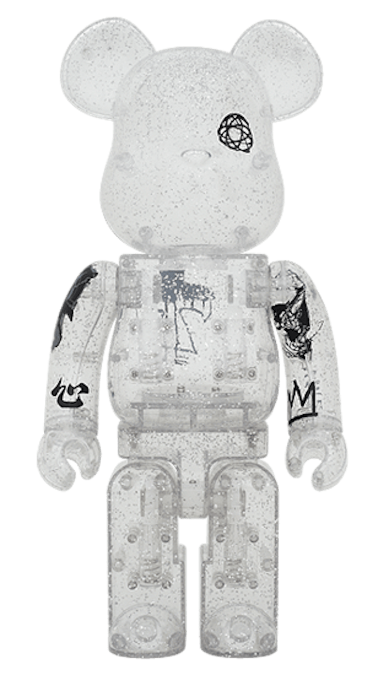 Bearbrick Unkle (Clear) 400% Translucent