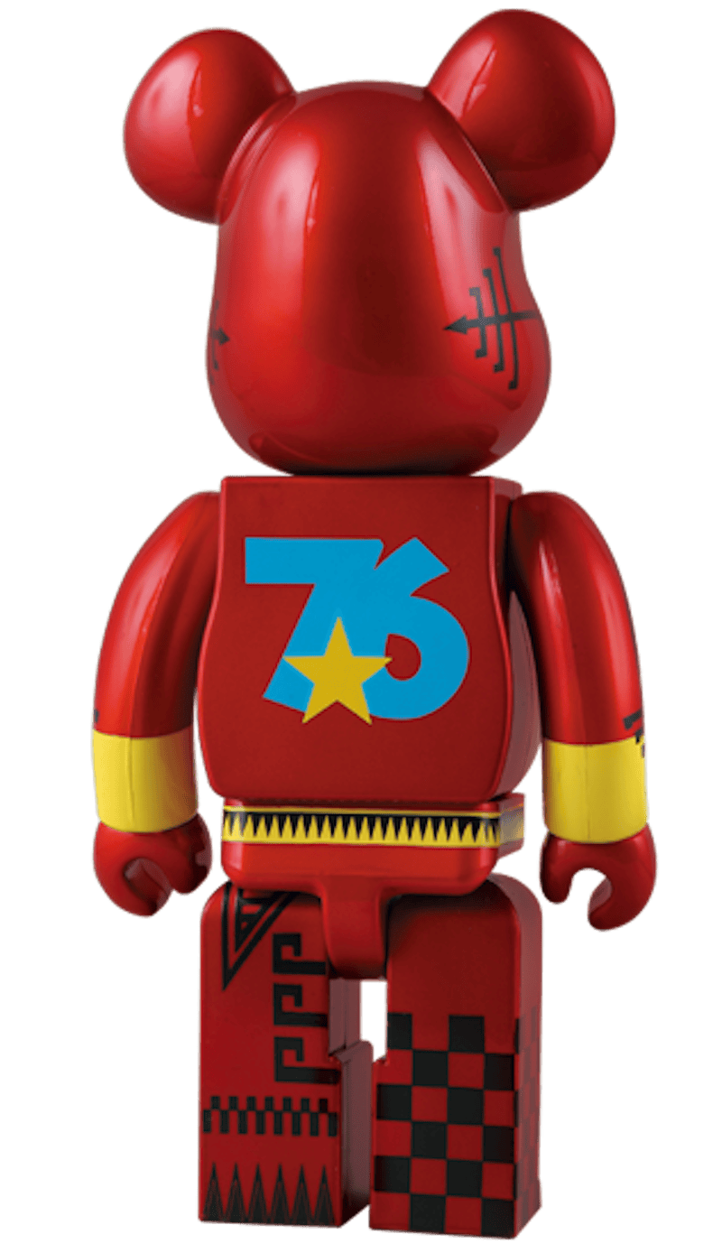 Bearbrick Whiz 400% Red