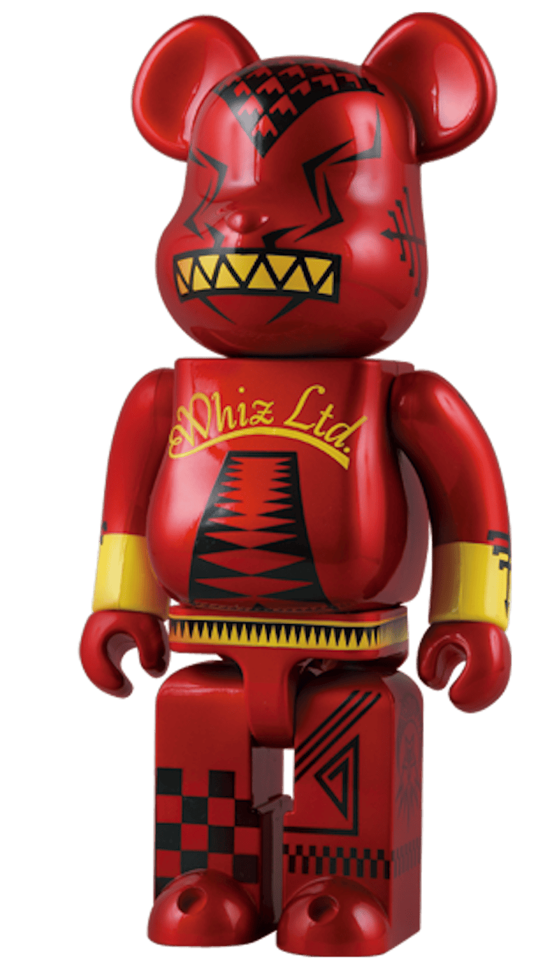 Bearbrick Whiz 400% Red