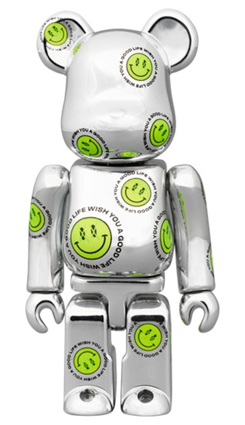 Bearbrick Wish You A Good Life Nickthereal 100% & 400% Set