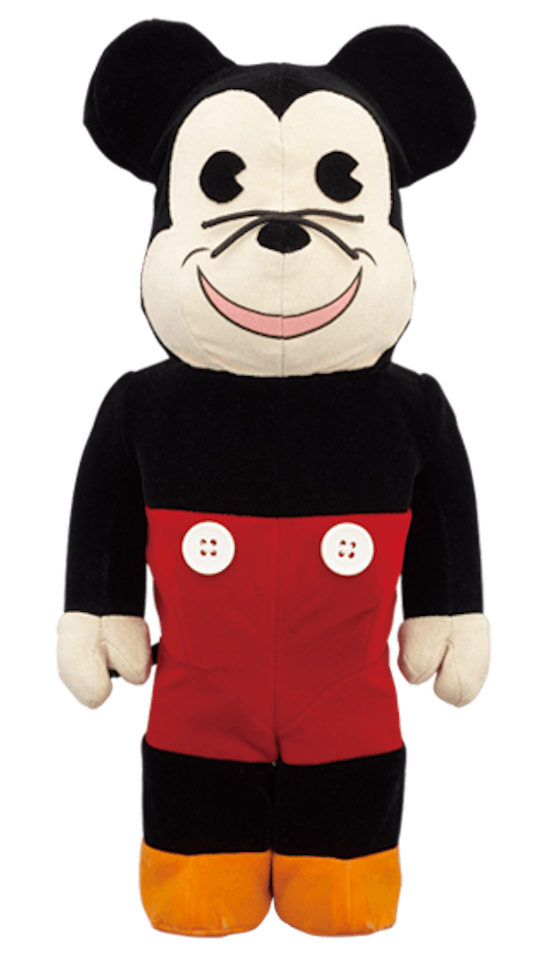 Bearbrick World Wide Tour Mickey Mouse 400% Black