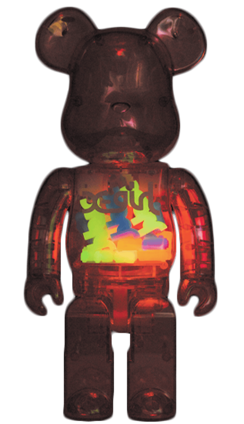 Bearbrick X-girl 2020 100% & 400% Set