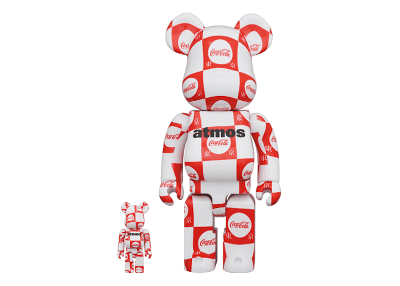 Bearbrick atmos x Coca-Cola Tokyo 100% & 400% Set