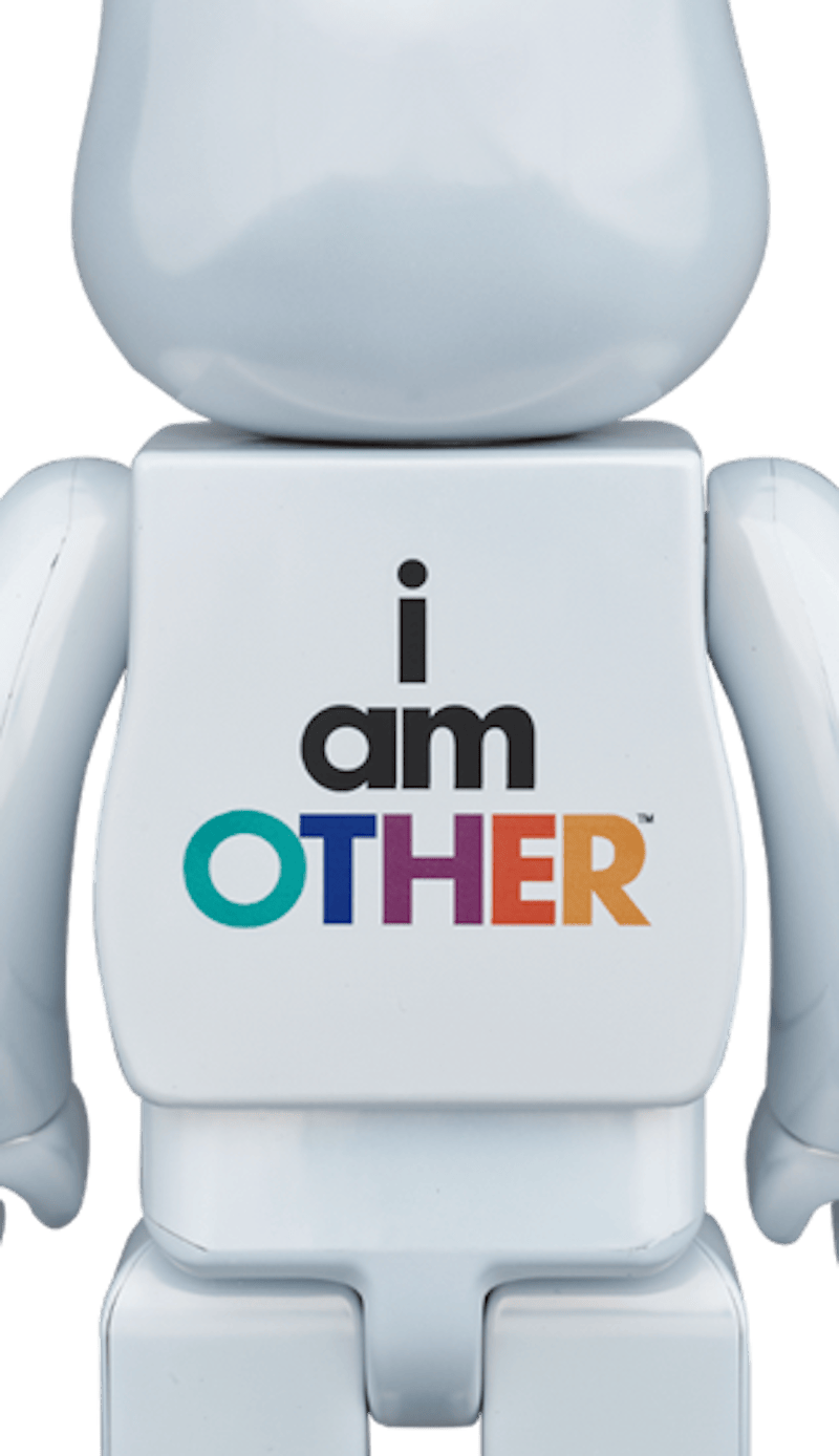 Bearbrick i am OTHER 100% White