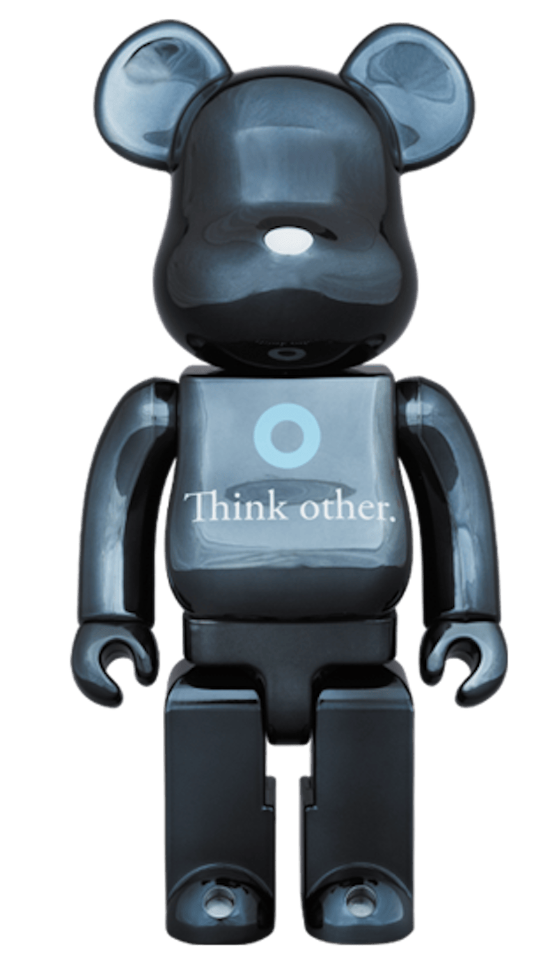 Bearbrick x Pharrell Williams i am OTHER 400% Black