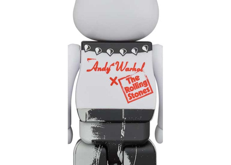 Bearbrick x Andy Warhol x The Rolling Stones (Sticky Fingers) 100% & 400% Set