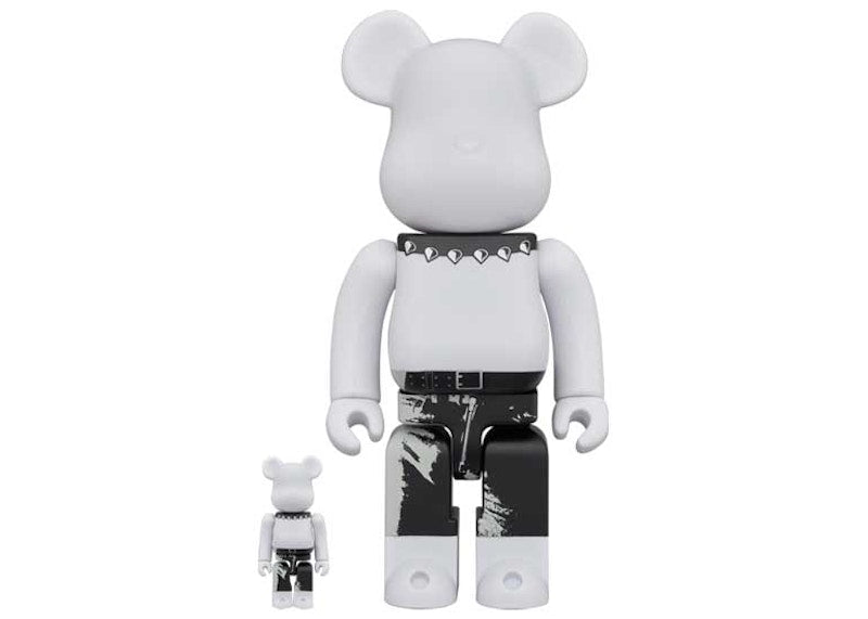 Bearbrick x Andy Warhol x The Rolling Stones (Sticky Fingers) 100% & 400% Set