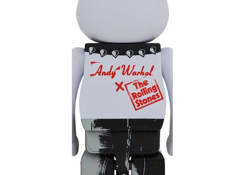 Bearbrick x Andy Warhol x The Rolling Stones (Sticky Fingers) 1000%