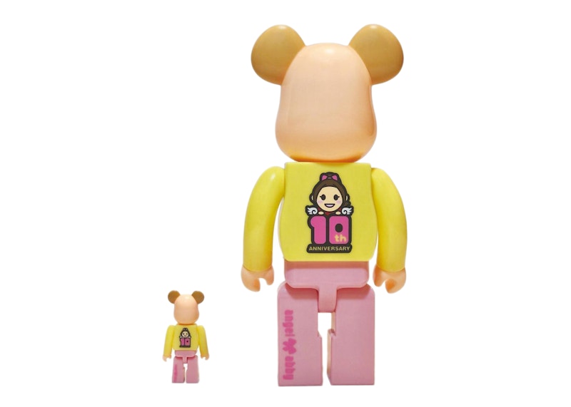 Bearbrick x Angel Abby 10th Anniversary 100% & 400% Set
