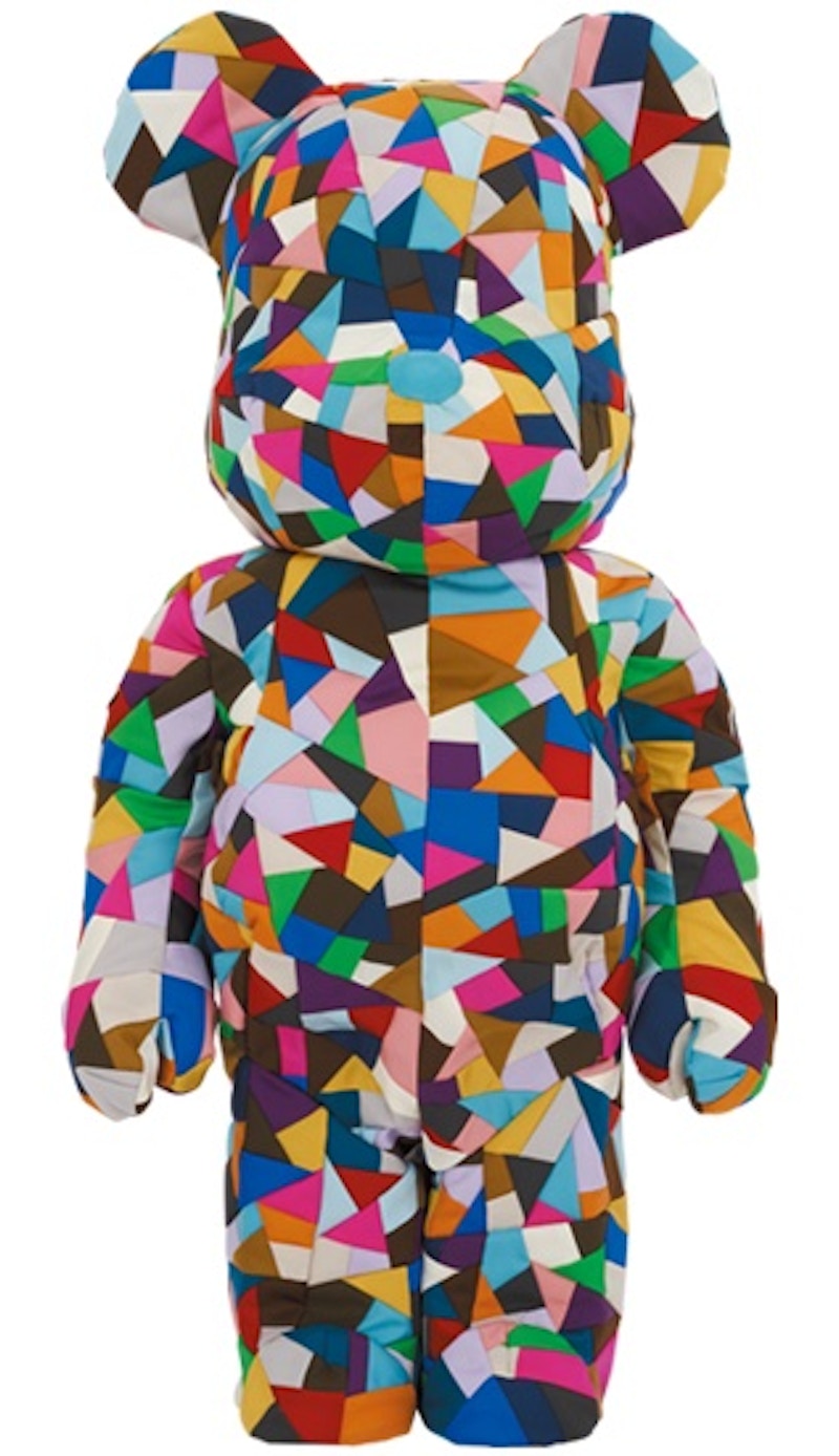 Bearbrick x Anrealage Patchwork 20th Anniversary 1000% Multi
