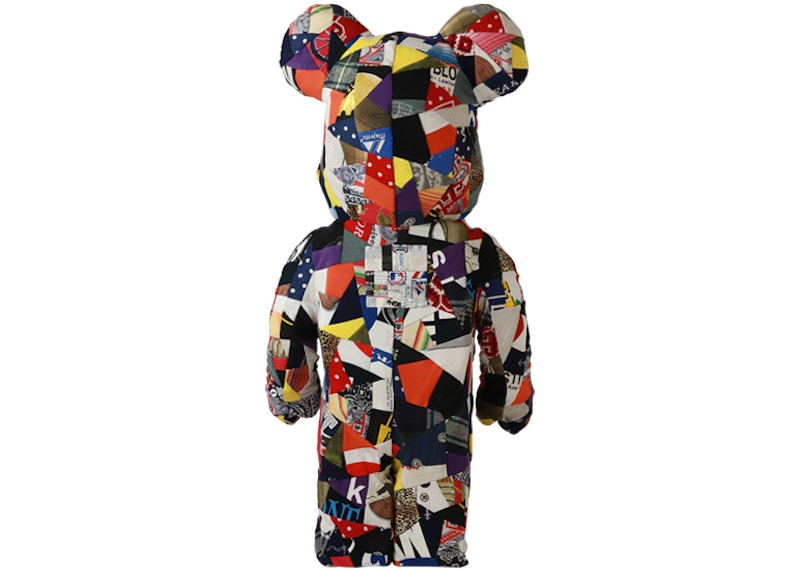Bearbrick x Anrealage x S.H.I.P & Crew Patchwork 1000% Multi