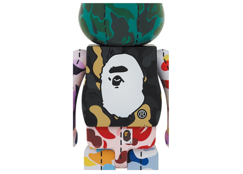 Bearbrick x BAPE 28th Anniversary Camo #4 1000%