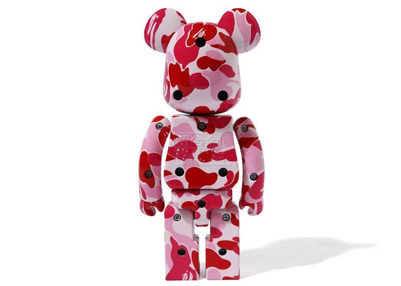 Bearbrick x BAPE Medicom Toy ABC Camo Chogokin 200% Pink