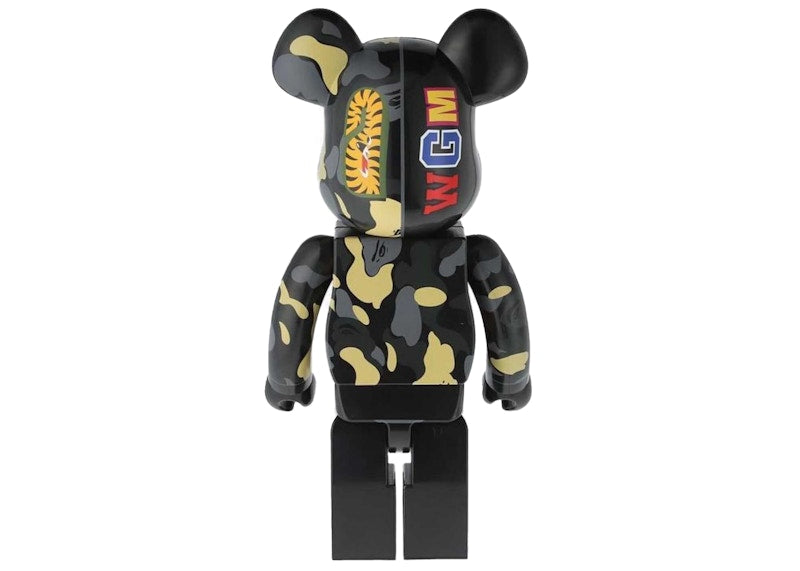 Bearbrick x Bape Shark New York Store Madison Ave 1 Year Anniversary 1000%