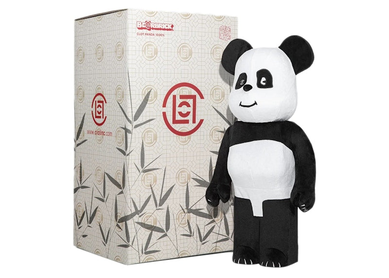 Bearbrick x CLOT Panda 1000%