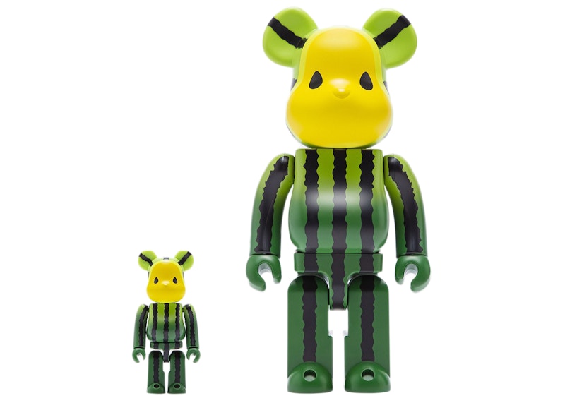 Bearbrick x CLOT Summer Fruits Yellow Watermelon 100% & 400% Set