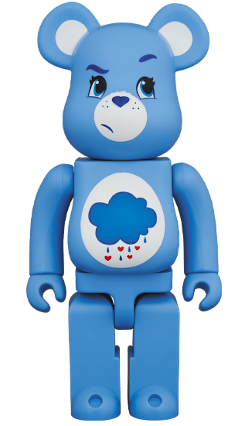 Bearbrick x Care Bears Grumpy Bear (TM) 1000%