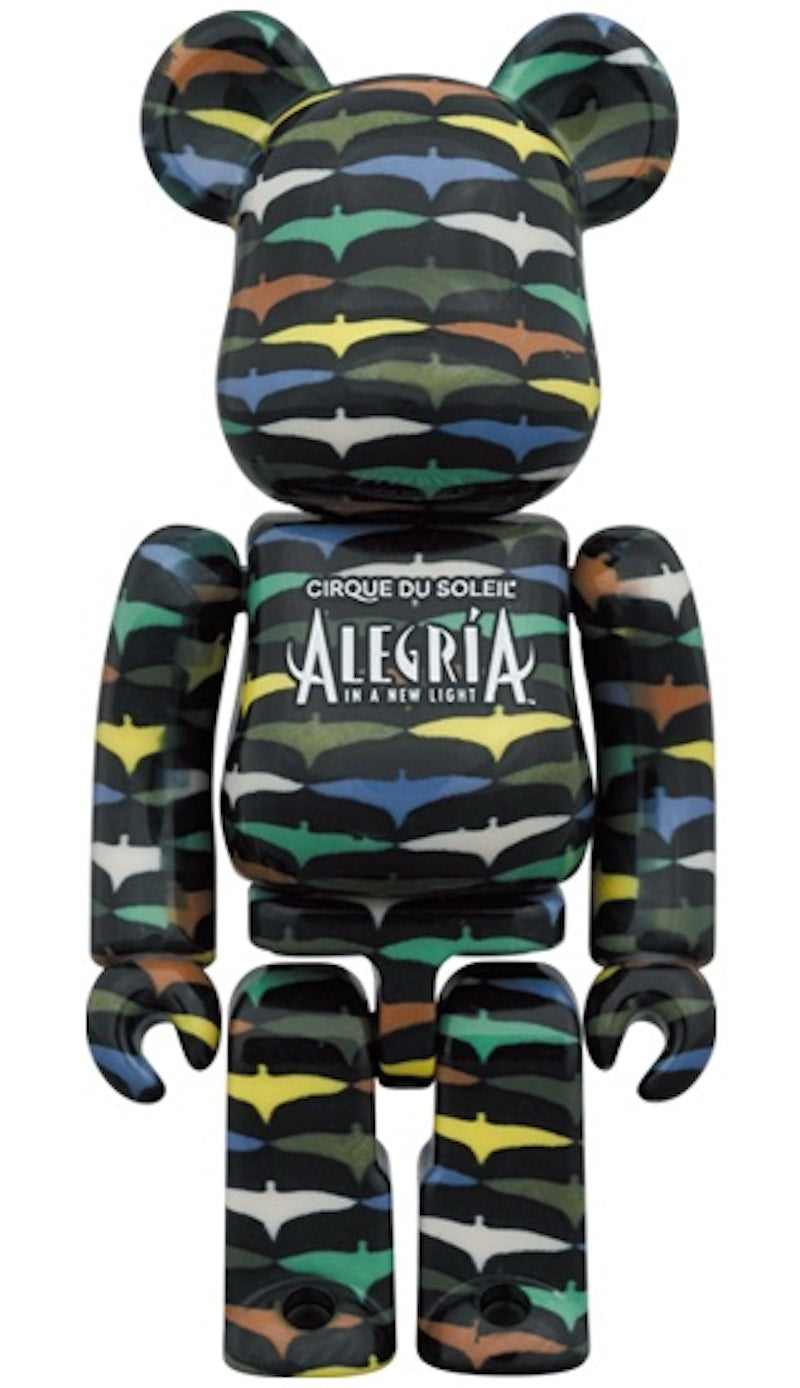 Bearbrick x Cirque du Soleil Alegria In a New Light 100% & 400% Set