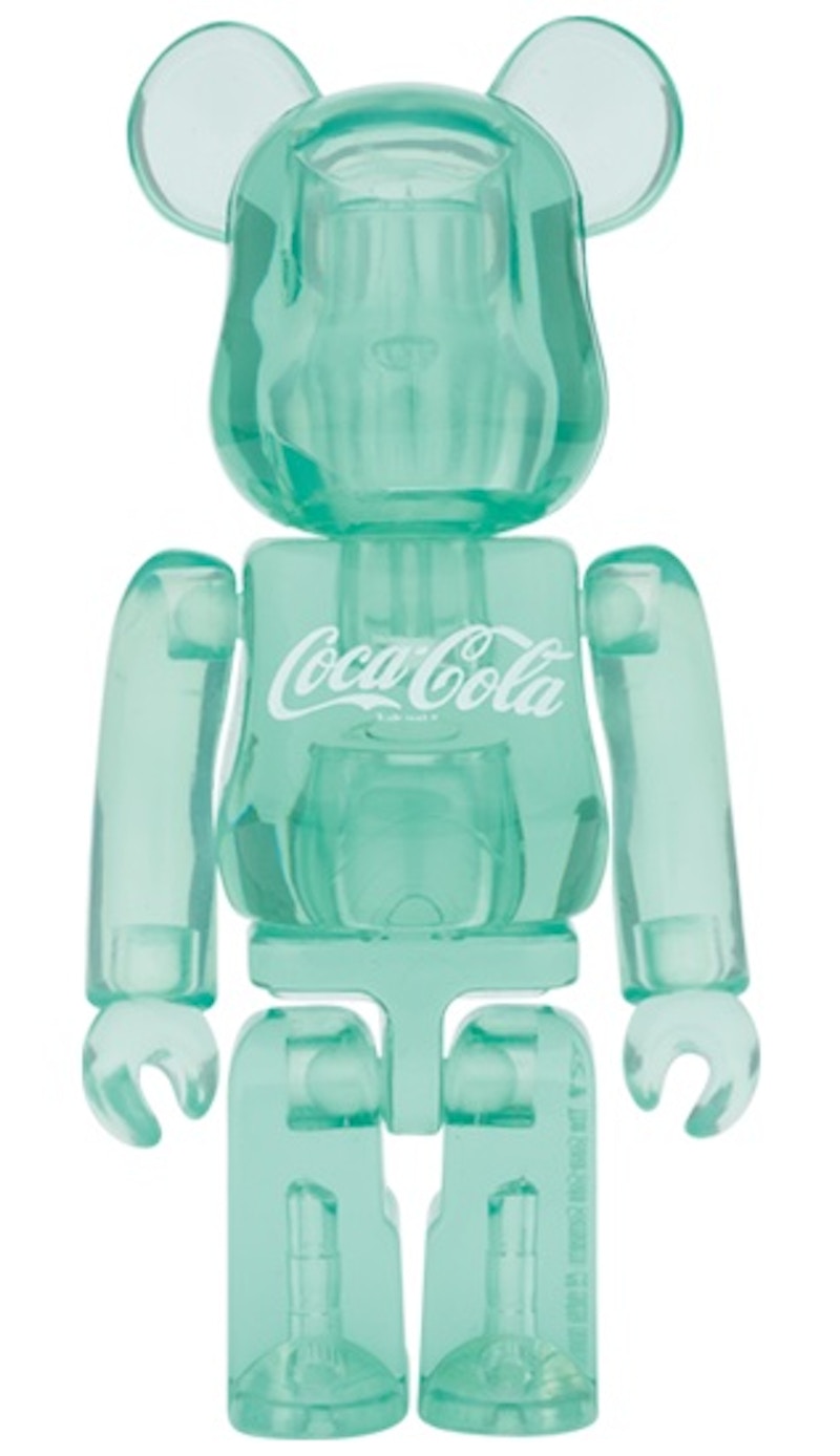 Bearbrick x Coca-Cola Georgia Green 100% & 400% Set